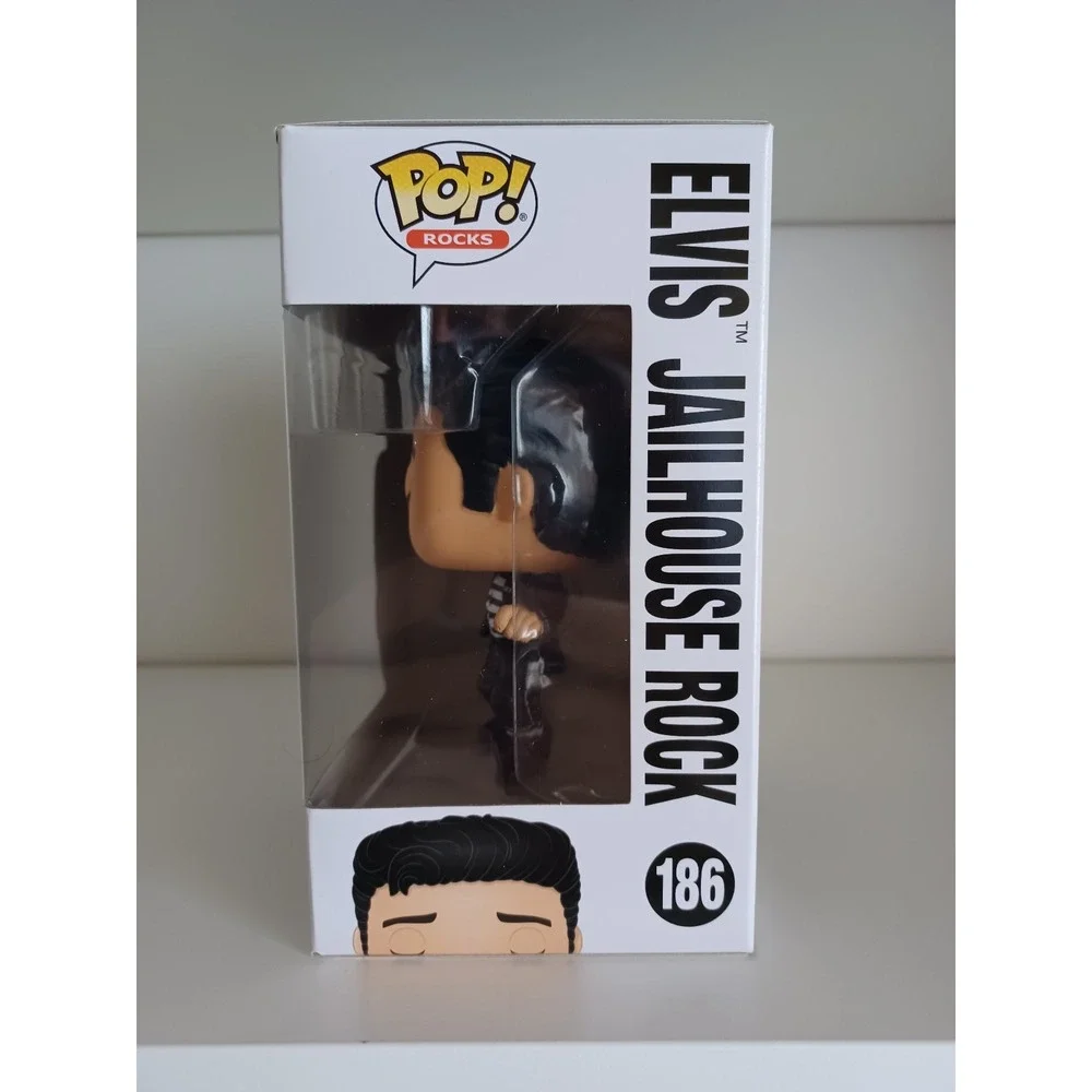 Elvis Presley Jailhouse Rock Music 186 Vinyl Figure Funko Pop Collectible
